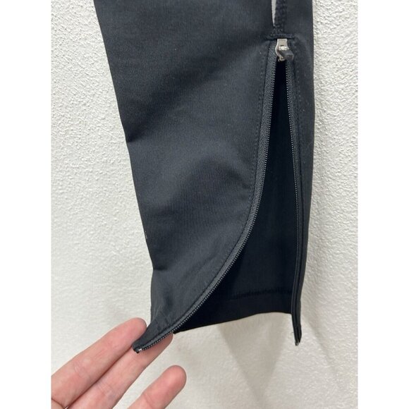 The North Face Women’s Leggings Small VaporWick Black Full Length Reflective - Picture 5 of 8
